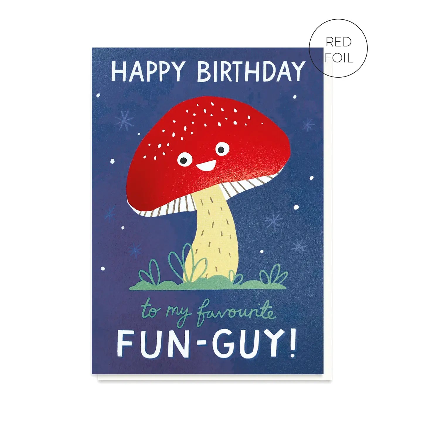 Happy Birthday Fun-Guy Card