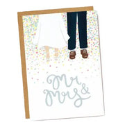 Mr & Mrs Shoes Card