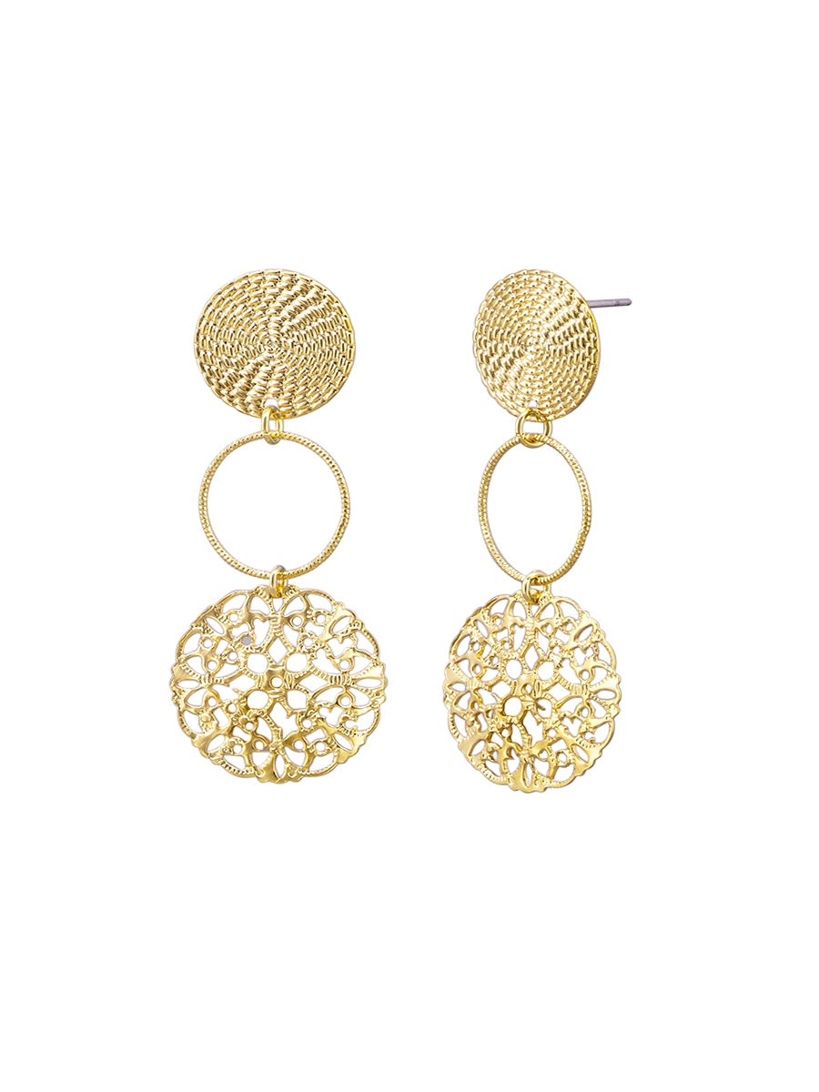Lacey Earrings - Gold
