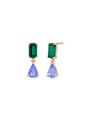Crystal Marciella Earrings - Rose Gold
