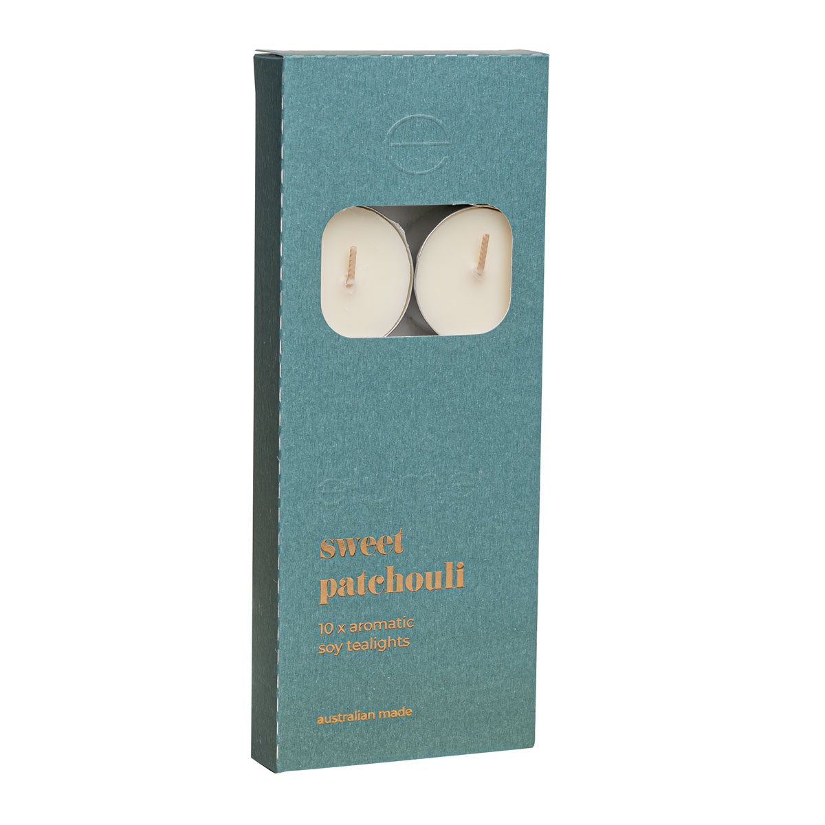 Soy Tealights Set of 10 - Sweet Patchouli & Rosewood