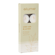 Soy Tealights Set of 10 - White Oak & Orchid Tealights