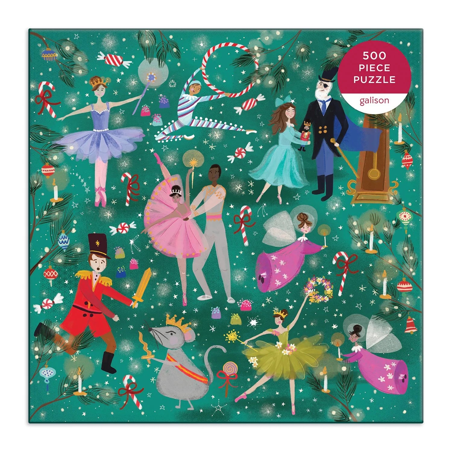 500pc Foil Puzzle - Enchanted Nutcracker