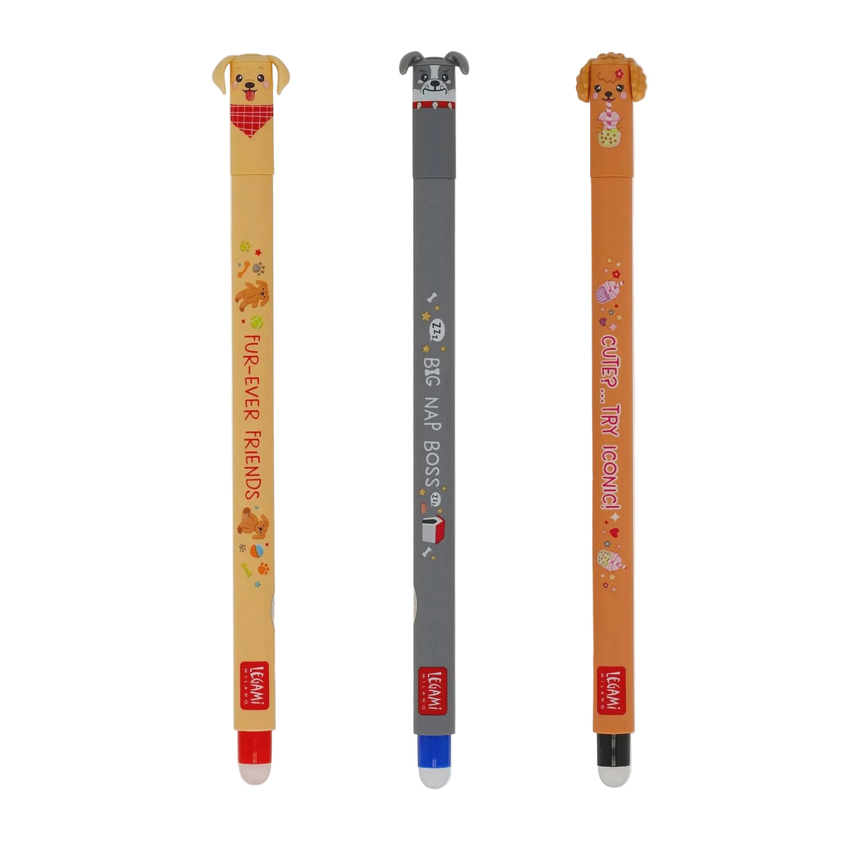 Erasable Pens - Fur-Ever Friends Puppies (single pen)