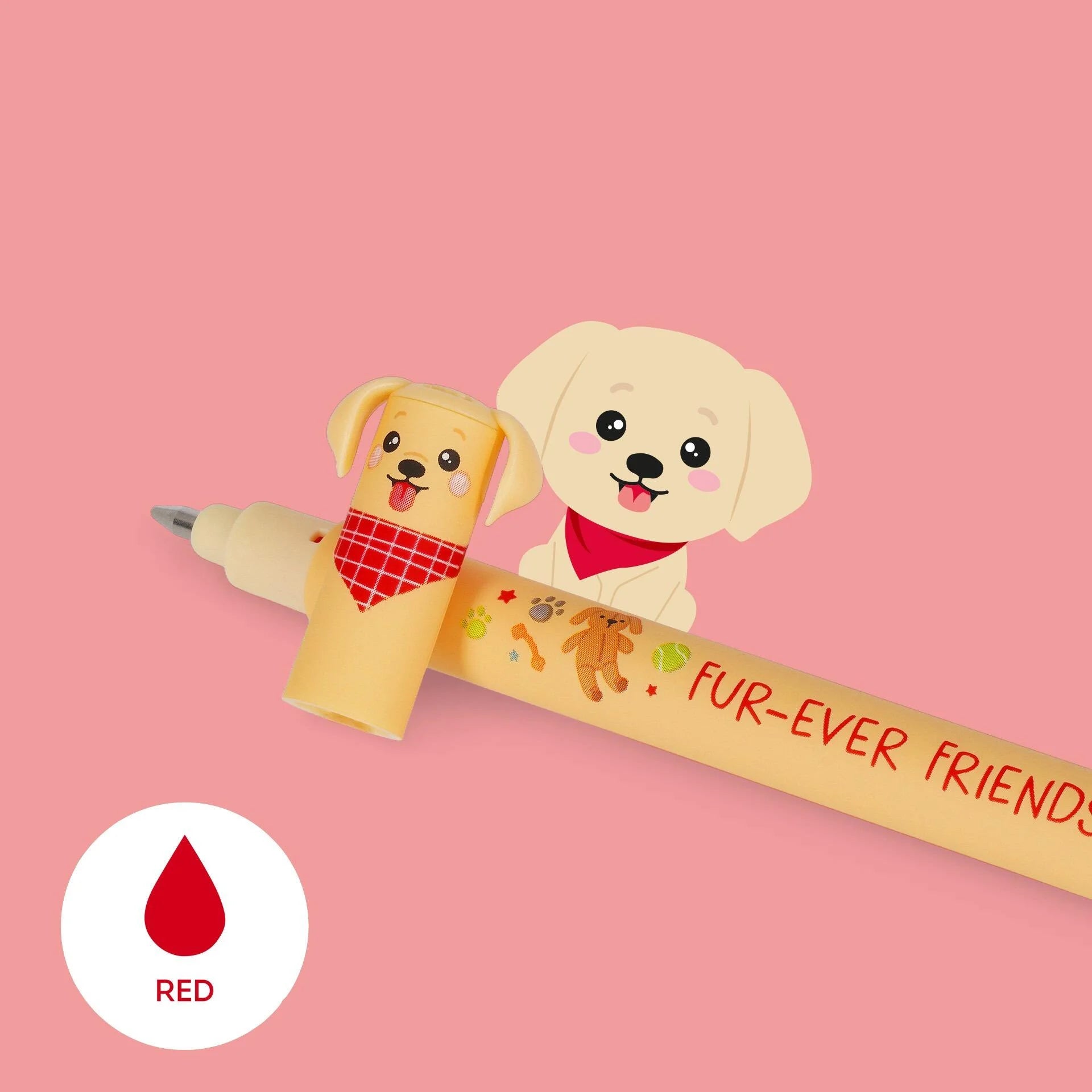 Erasable Pens Set of 3 - Fur-Ever Friends