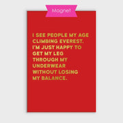 Everest Fridge Magnet