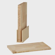 Cookbook Set of 3 Wooden Boards With Stand