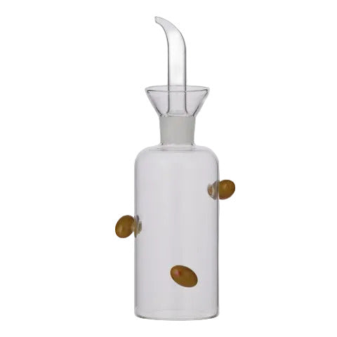Gino Glass Oil Bottle - Green Olive