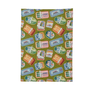 Sardine Tins Cotton Tea Towel