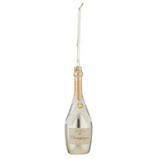 Glass Christmas Ornament - Champagne