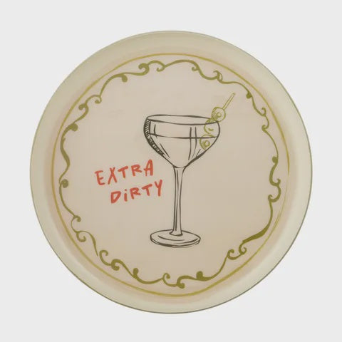 Dirty Martini Metal Tray