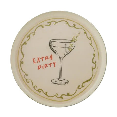 Dirty Martini Metal Tray