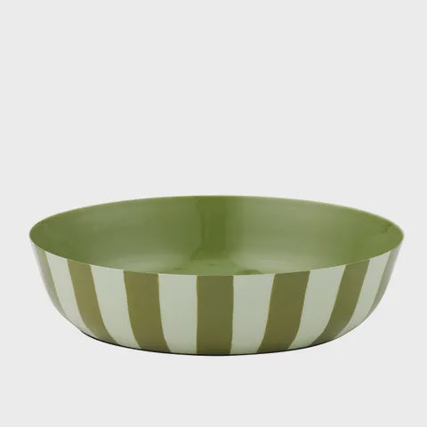 Linear Metal Bowl