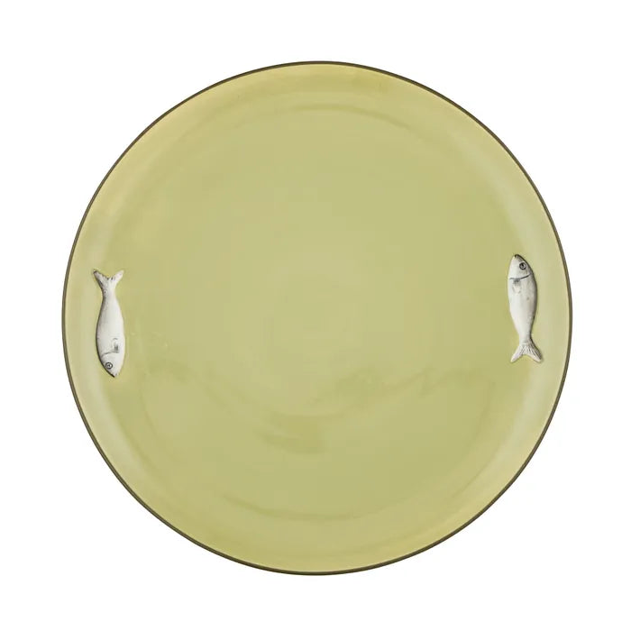 Porto Round Ceramic Platter