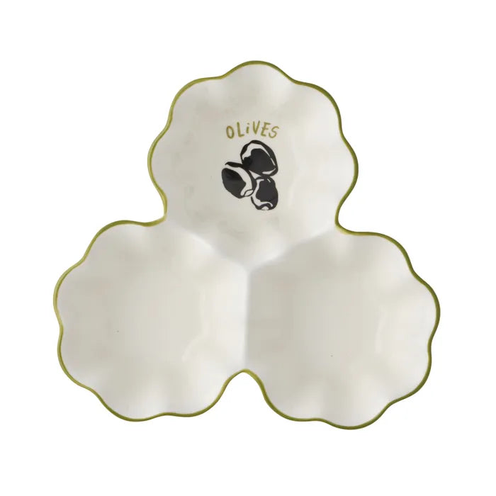 Mangiare Ceramic Dish - Olive