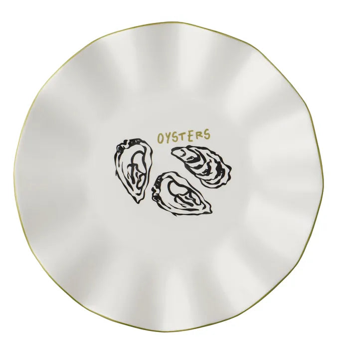 Mangiare Ceramic Platter - Oysters