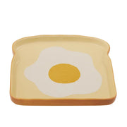 Egg On Toast Ceramic Plate