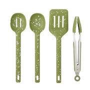 Gem 4 Piece Kitchen Tool Set - Olive