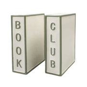 Book Club Resin Bookend