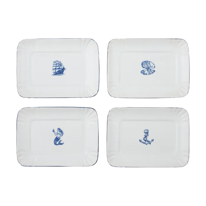 Ahoy Ceramic Trinket Plate
