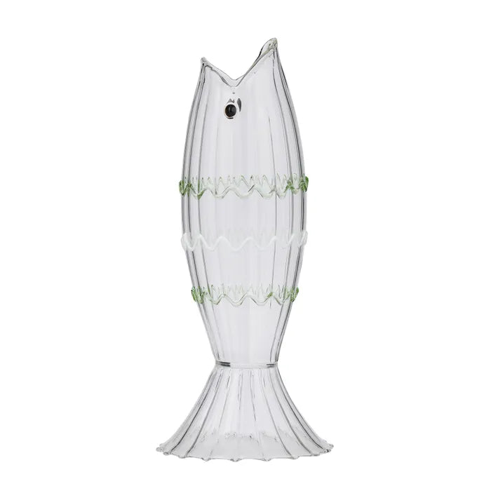 Eliza Fish Glass Vase