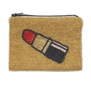 Beaded Pouch - Mwha Lipstick