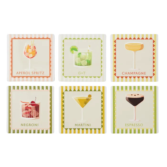 Aperitif Ceramic Coaster