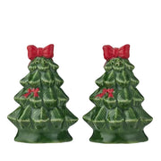 Holly Tree Salt & Pepper Shakers Set