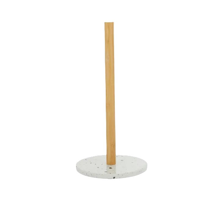 Paper Towel Holder - Terrazzo/Bamboo
