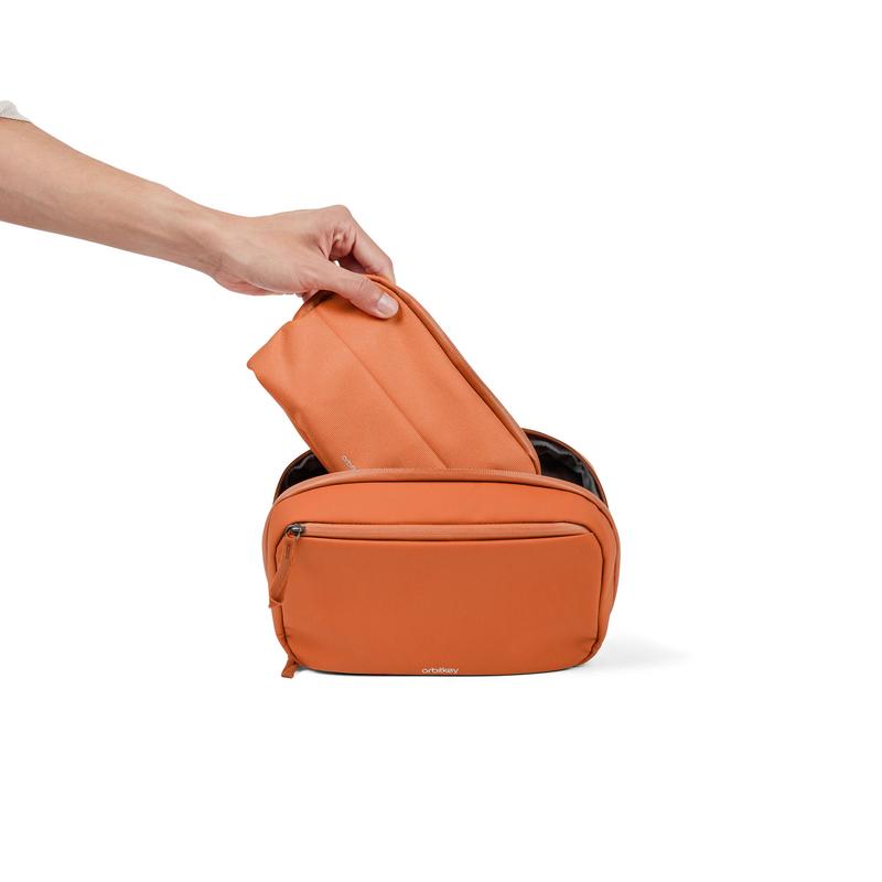 2 In 1 Tech Pouch - Terracotta