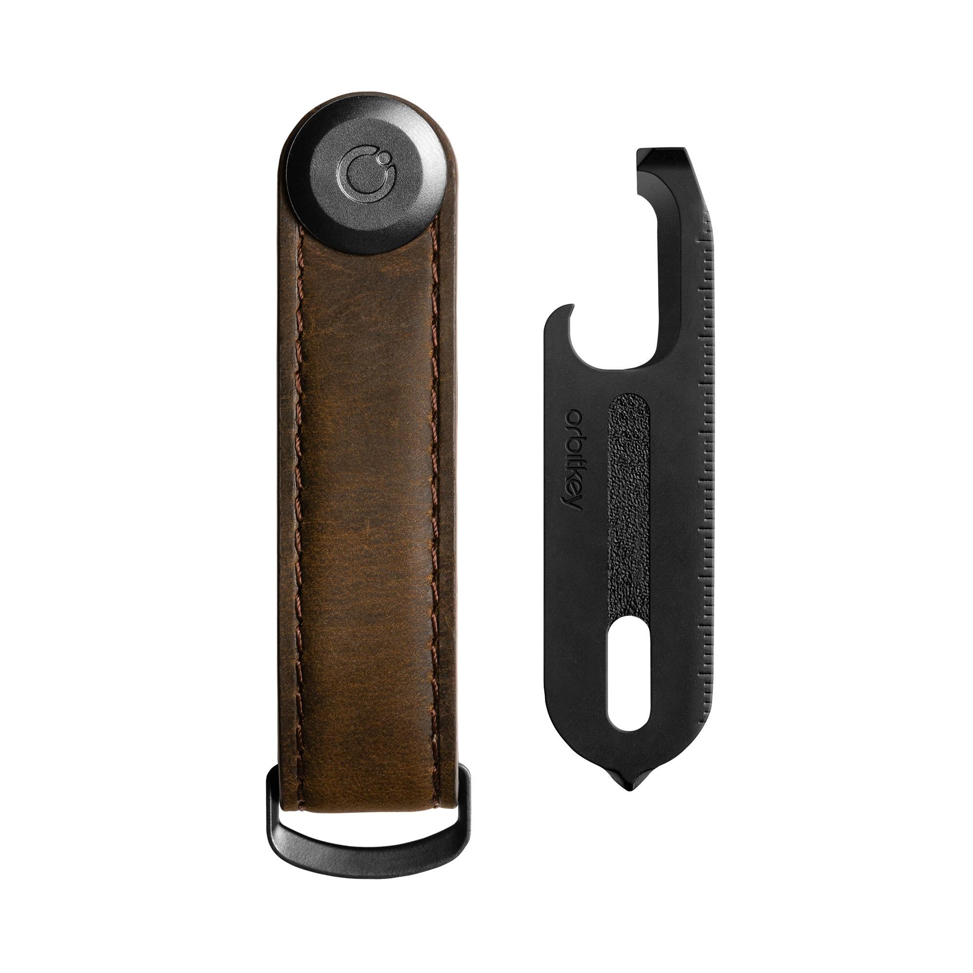 Orbitkey Set with Multitool - Crazy Horse - Oak