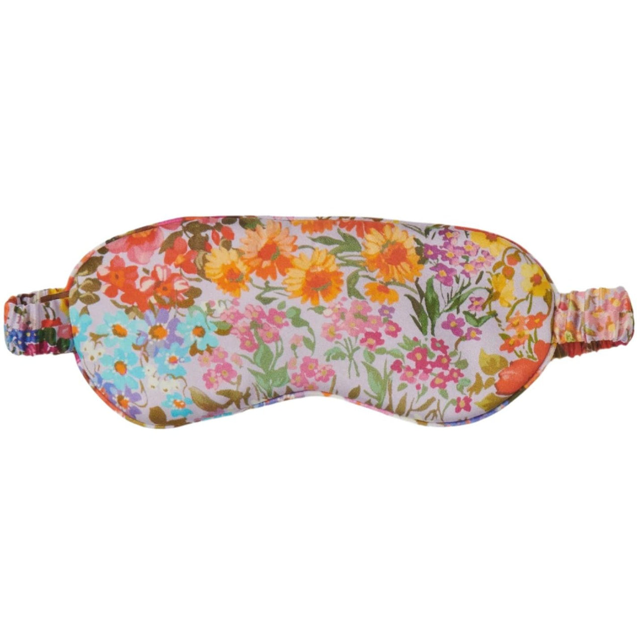 Silk Eye Mask - Forever Floral Lilac