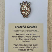 Little Joys Pin - Grateful Giraffe