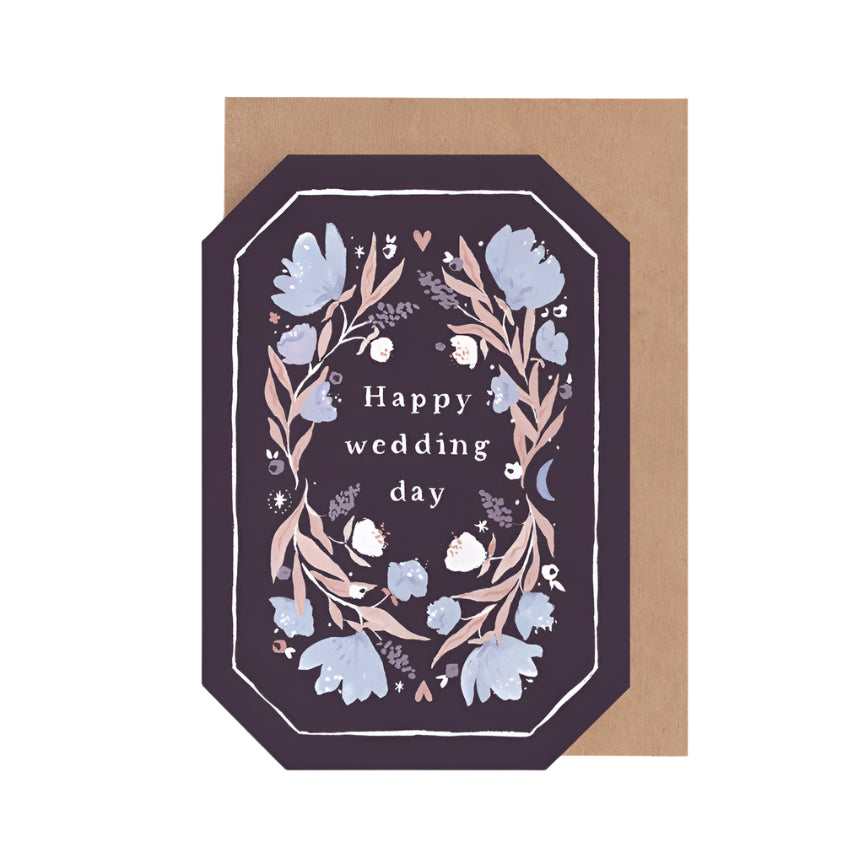 Floral Wedding Card