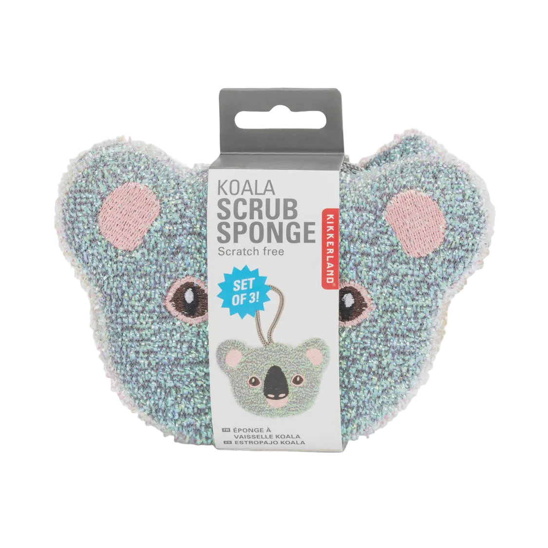 Scrub Sponge (Set of 3) - Koala