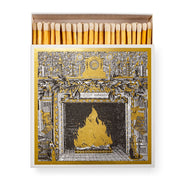 Square Matchbox - Fireside