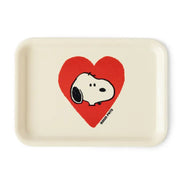 Vintage-Style Tray - Snoopy Heart