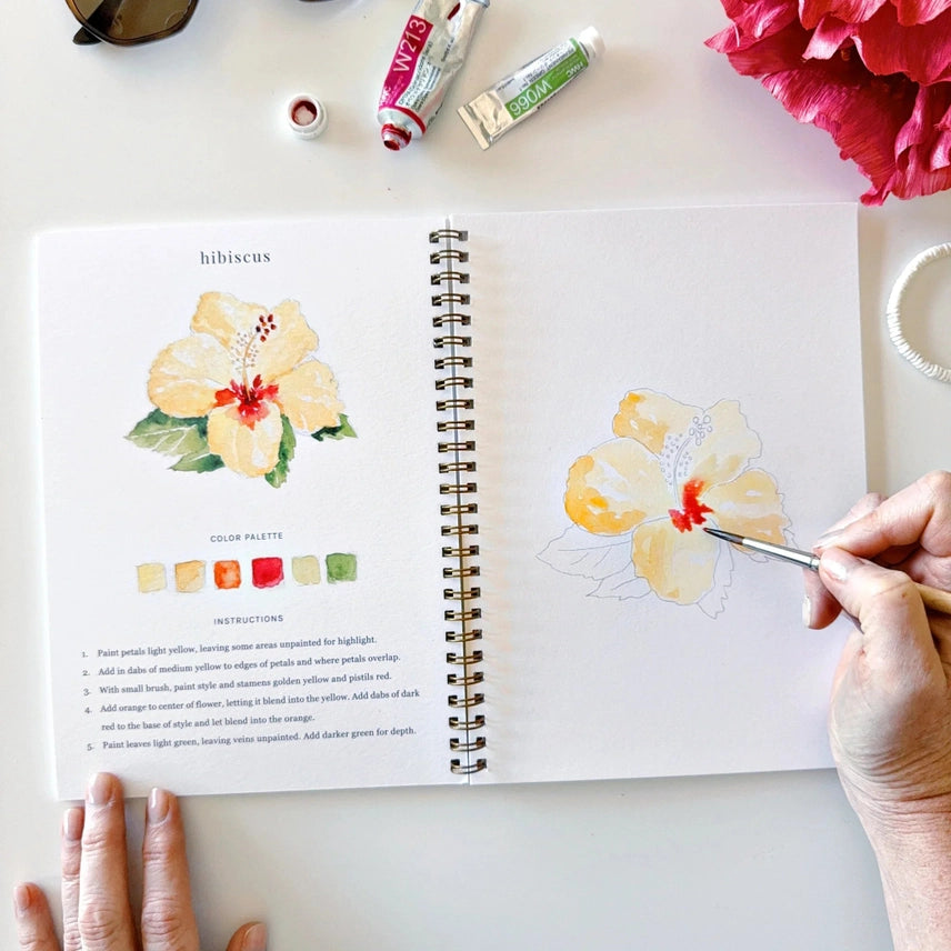 Watercolour Workbook - Tropical