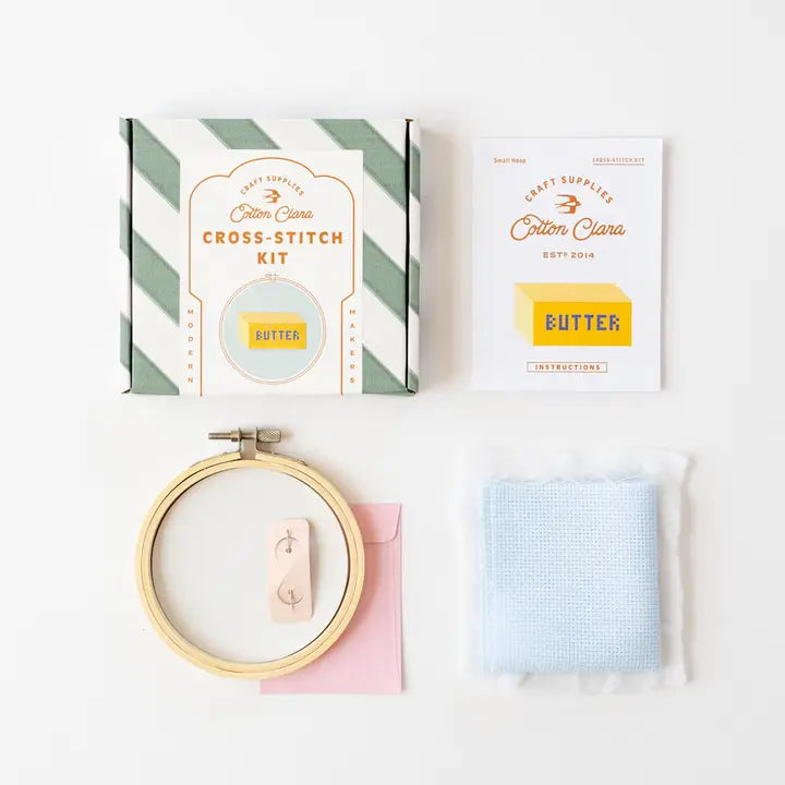 Cross-Stitch Kit - Butter