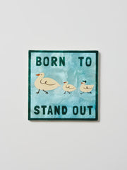 Capiz Shell Art Tile - Fun House - Stand Out