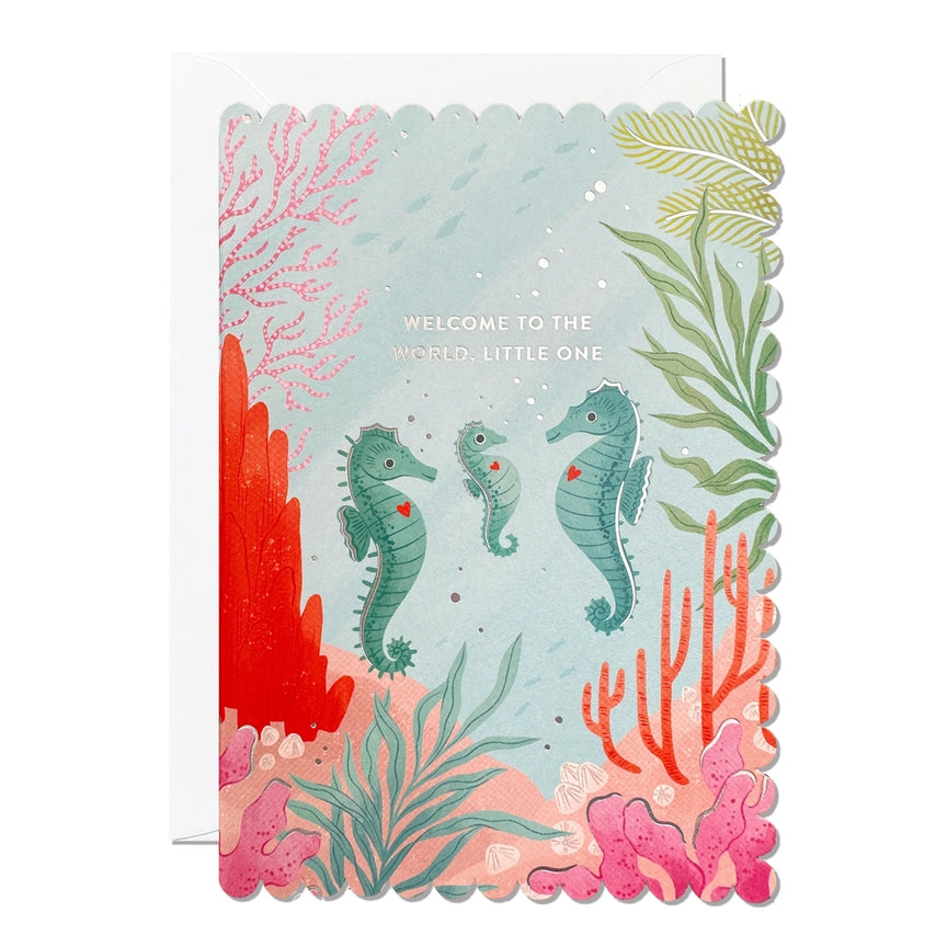 Welcome to the World Seahorse Card