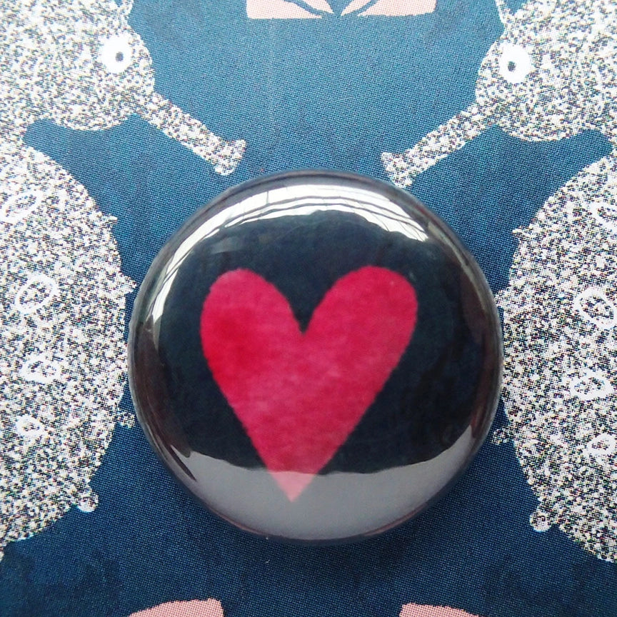 Card With Badge - Seahorse Heart