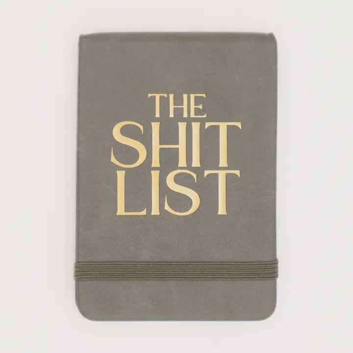 Leatherette Pocket Journal - The S**t List