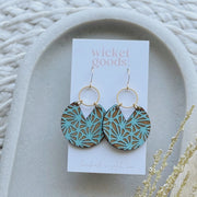 Kleya Drop Earrings - Lake