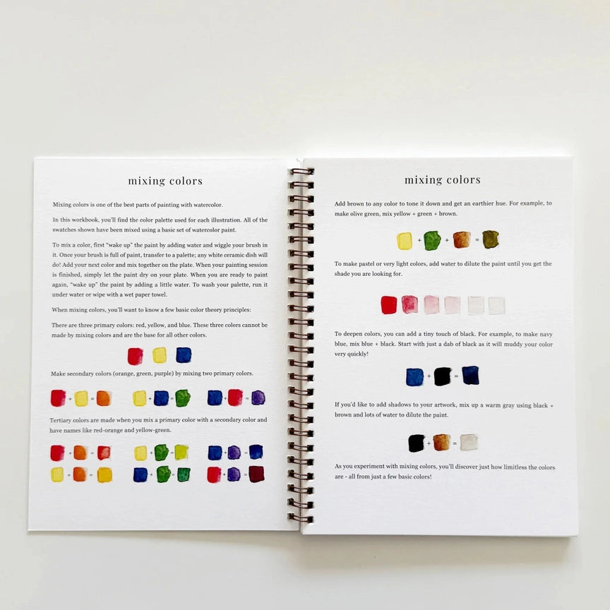 Watercolour Workbook - Fruit