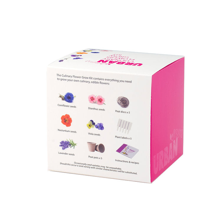 Culinary Flowers Grow Kit
