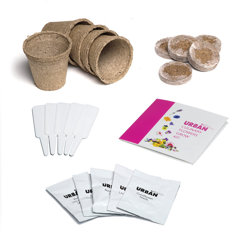 Culinary Flowers Grow Kit