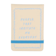 Leatherette Pocket Journal - People That Irritate Me