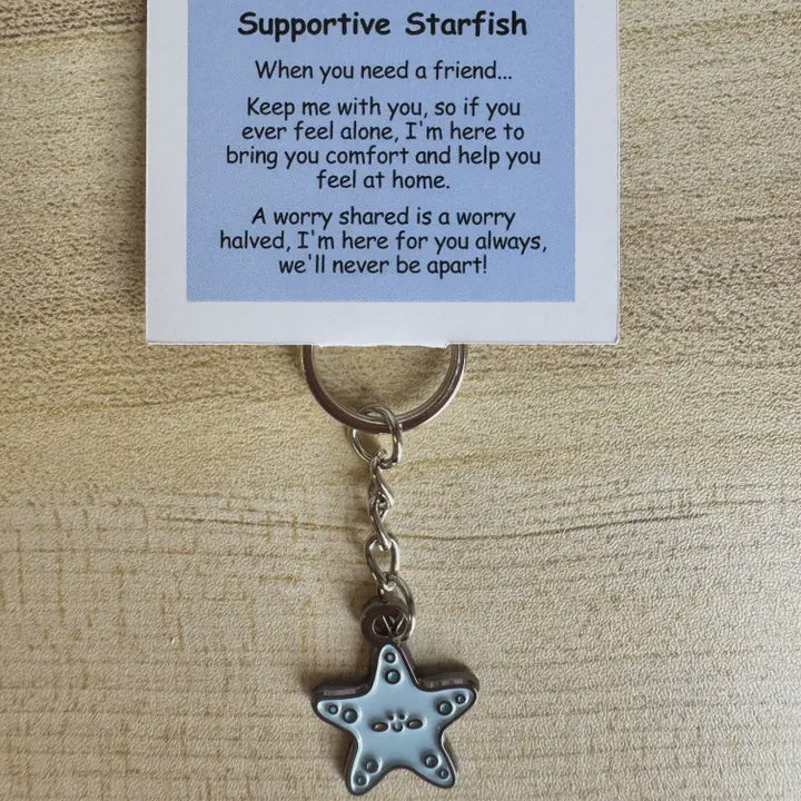 Little Joys Key Ring - Supportive Starfish