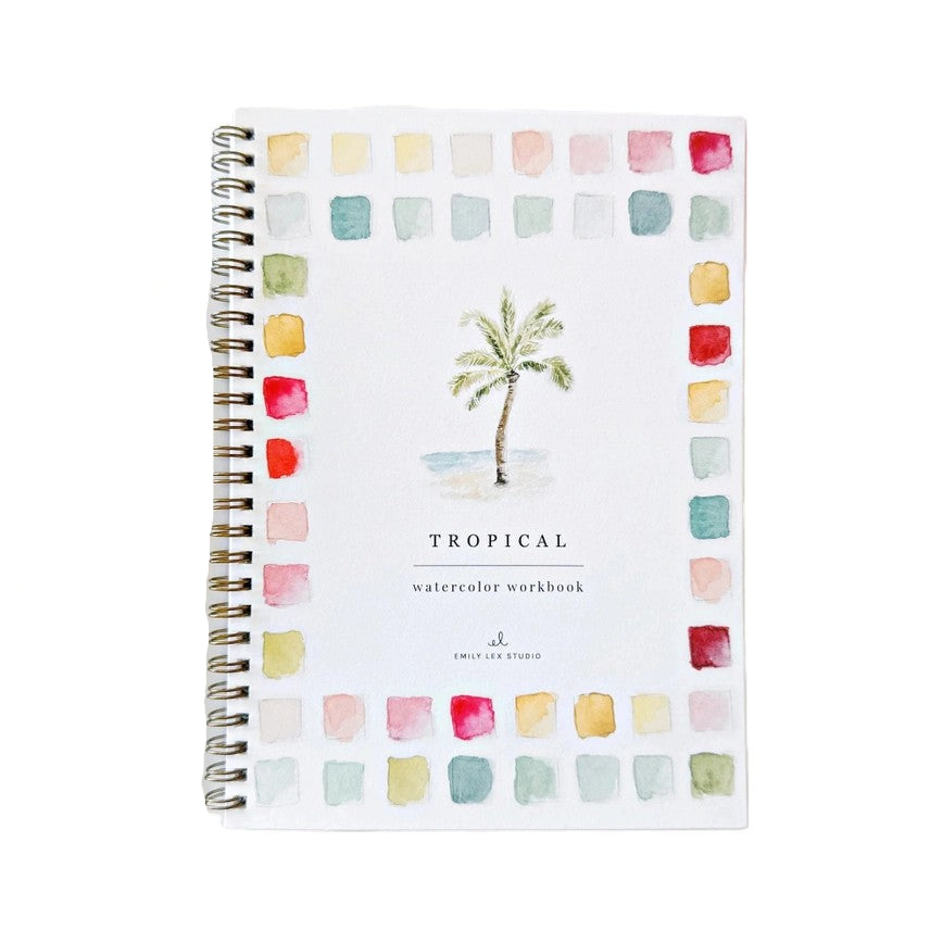 Watercolour Workbook - Tropical